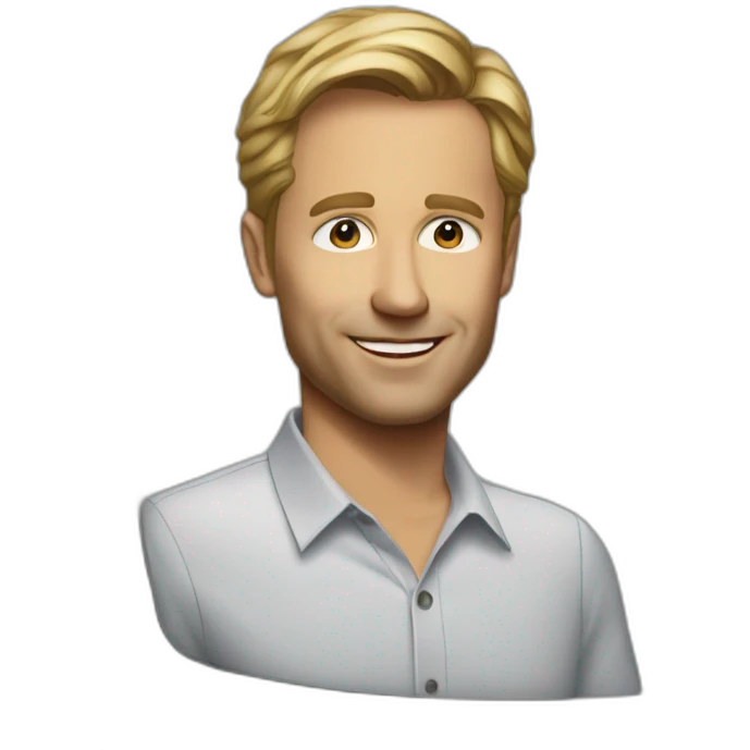 hyperrealist tv host tim hofman emoji