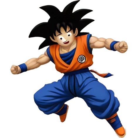 Goku dancing emoji