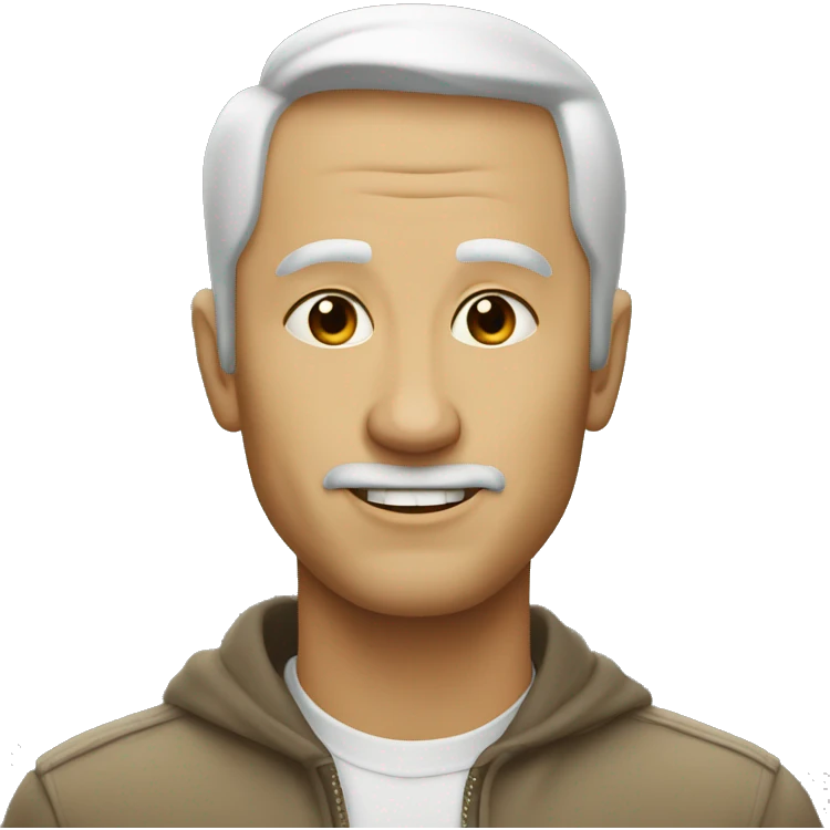 Зайка бежевый милый emoji