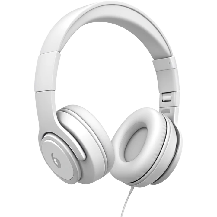 White headphones asthetic  emoji
