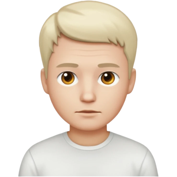 White shirt guy emoji