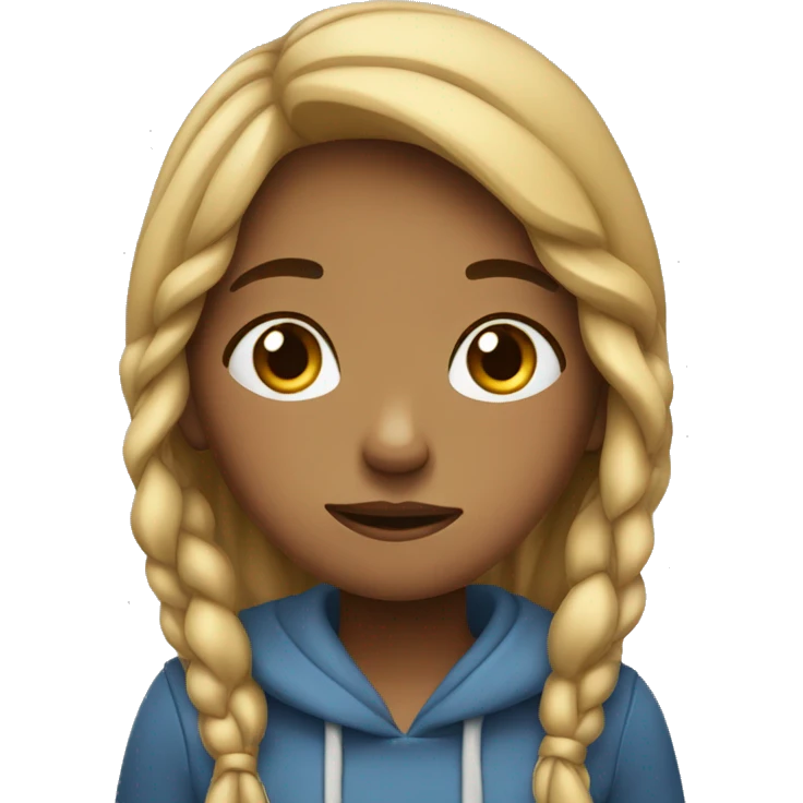 Girl who’s tired from school  emoji