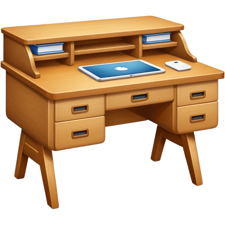 a desk table emoji