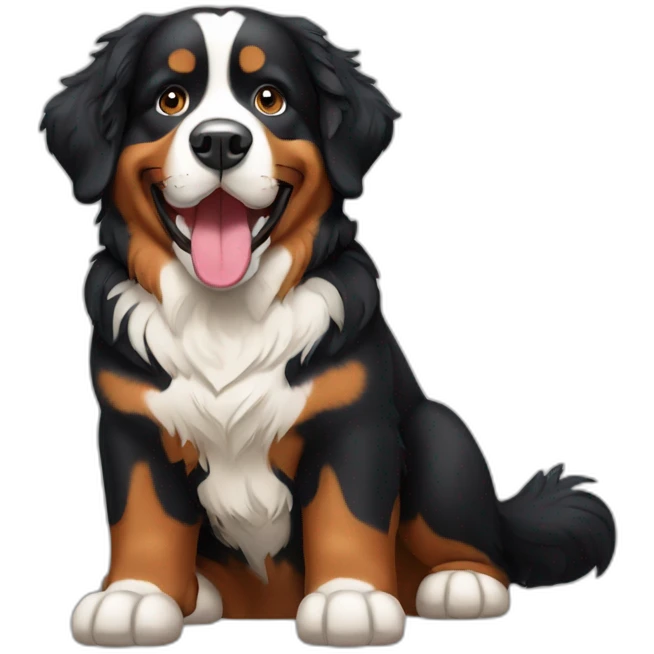 bernese mountain dog emoji