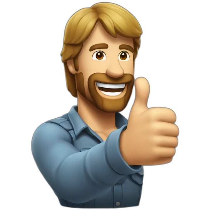 chuck-norris-thumbs-up emoji