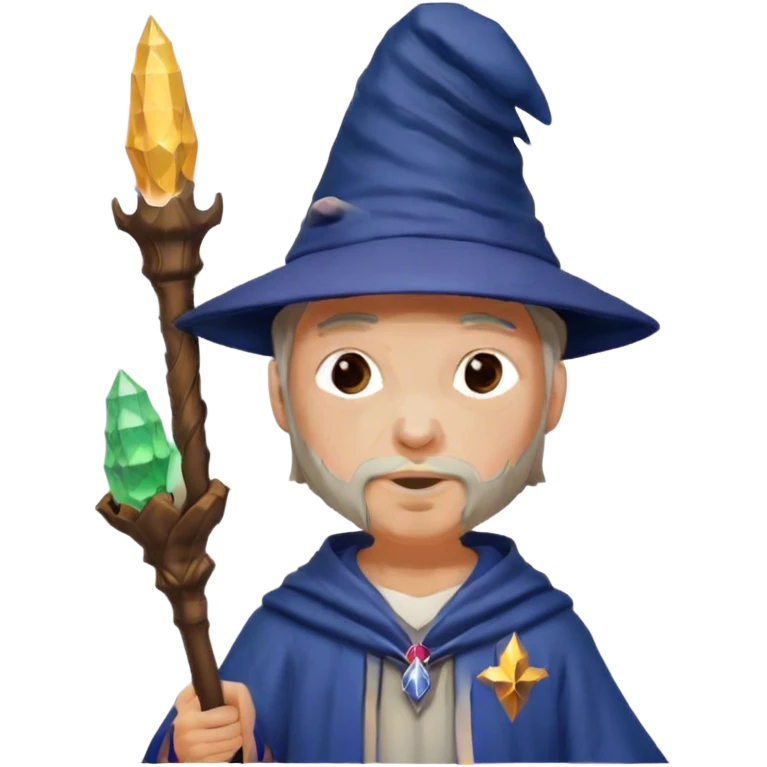 NBA with jersey and wizard hat with a wizard staff emoji