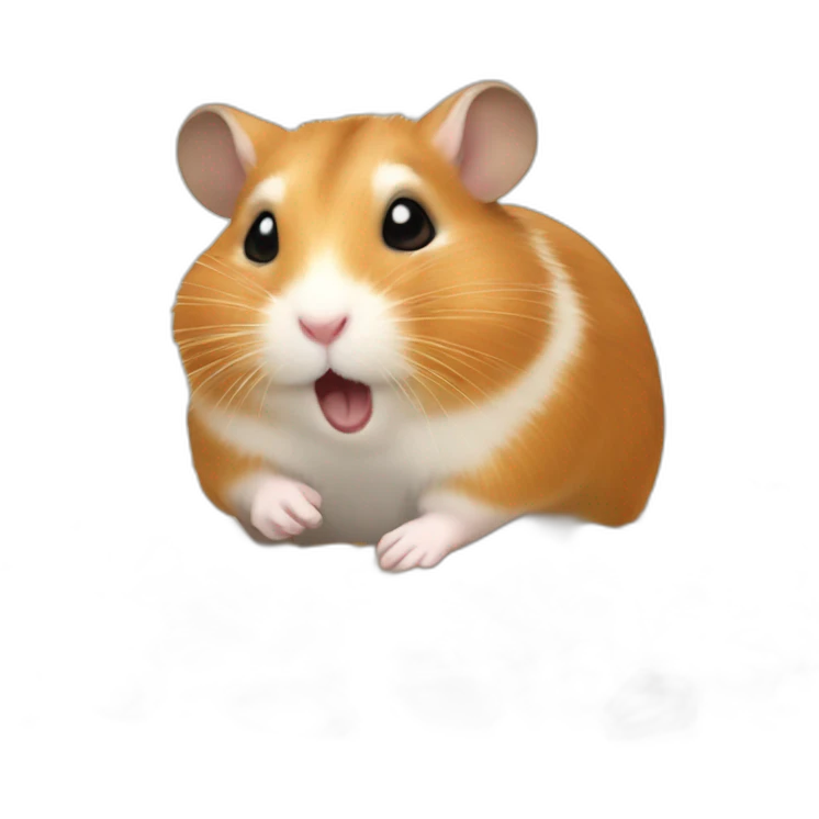 Hamster-eating-peanut emoji