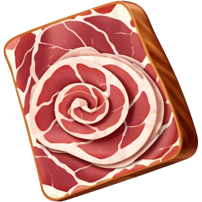 Iberian ham, Spanish jamón ibérico emoji