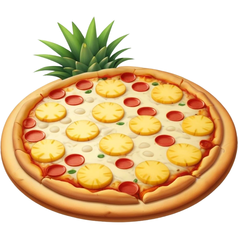Pineapple pizza  emoji