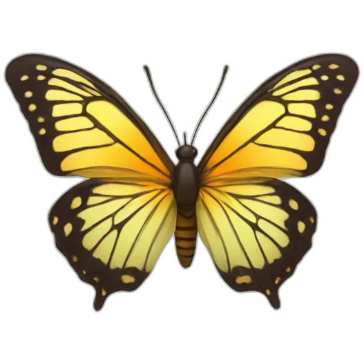 cure butterfly emoji