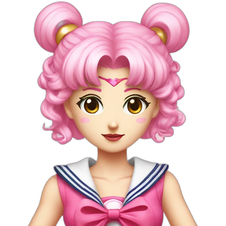 sailor moon pink emoji