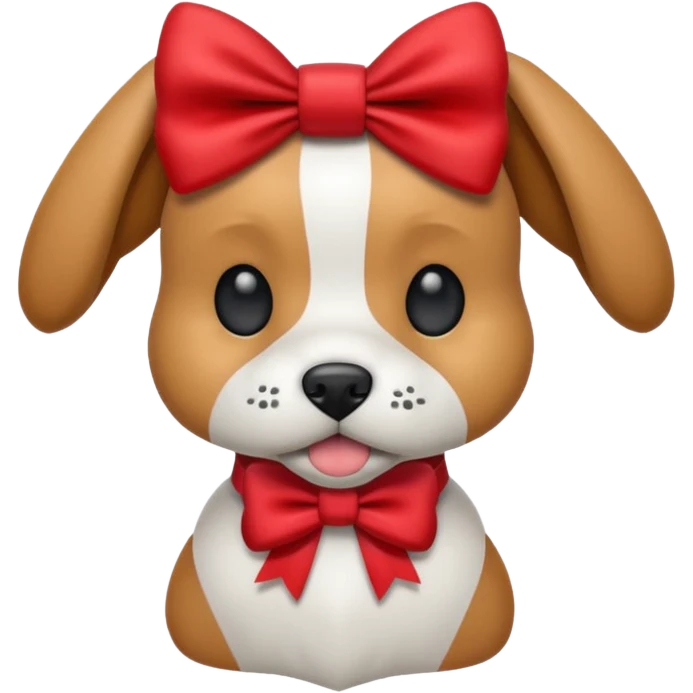 animatronic dog with red bow time like fnaf but dog emoji ios only face emoji