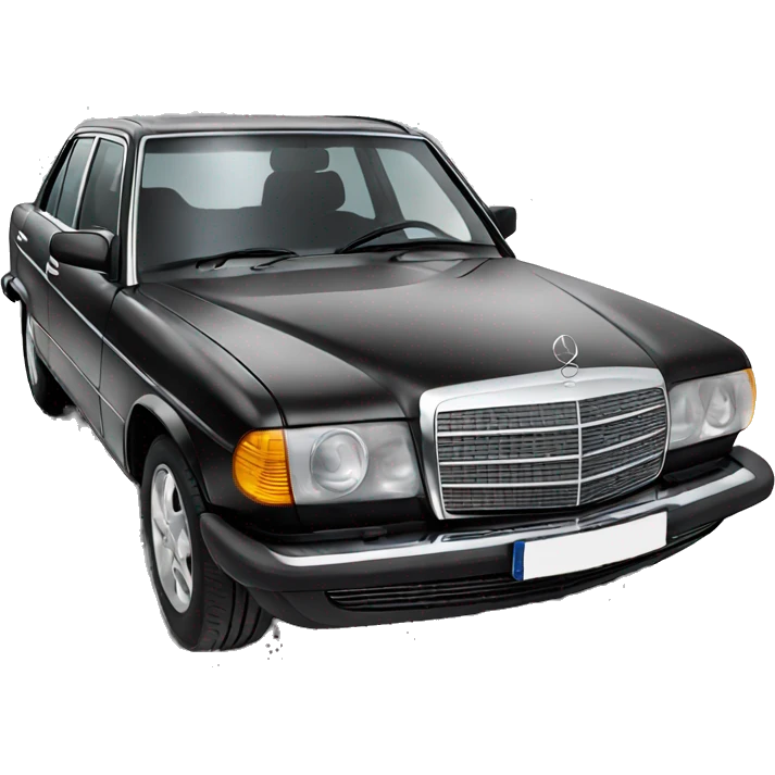 Mercedes black  emoji