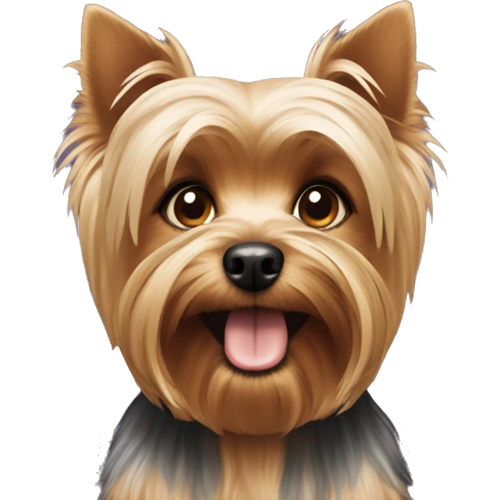Yorkshire terrier dog emoji