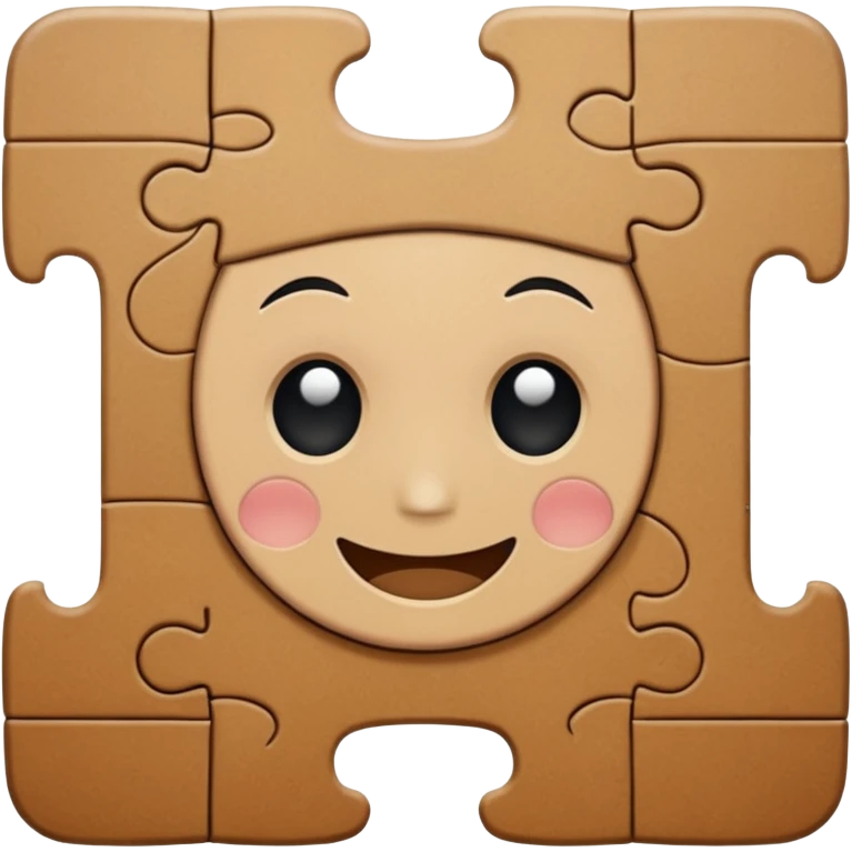 puzzle brown one missing emoji