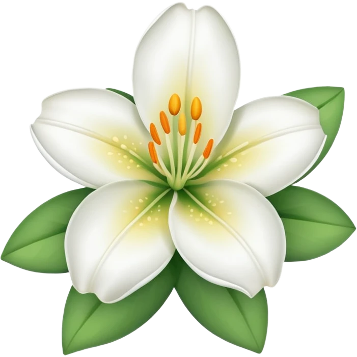 Lilly flower  emoji