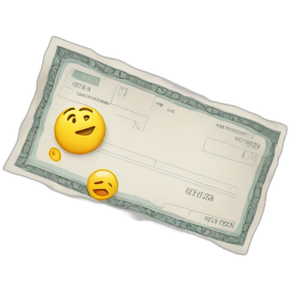 Paid invoice emoji