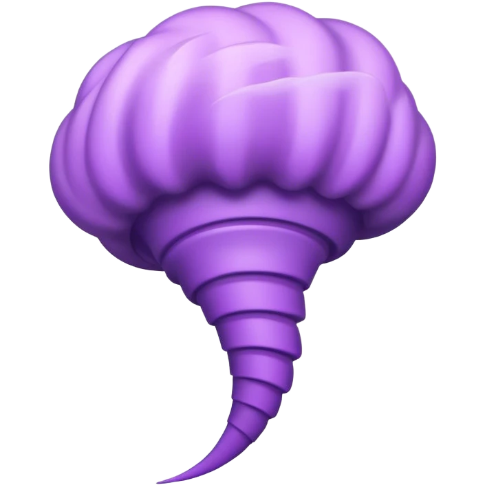 purple Tornado emoji