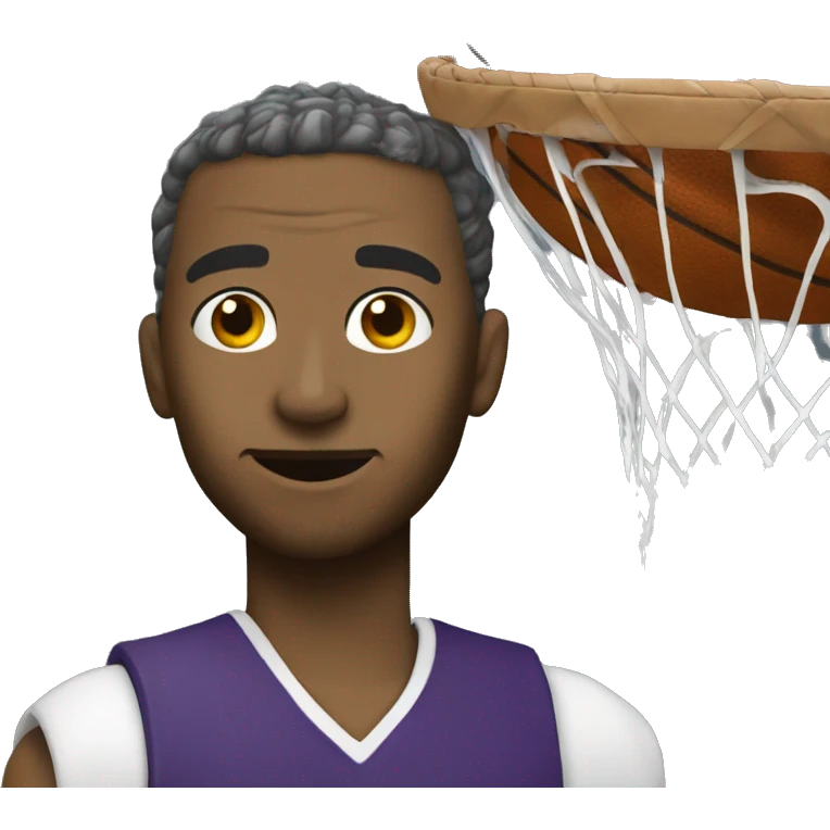 squalo che gioca a basket  emoji
