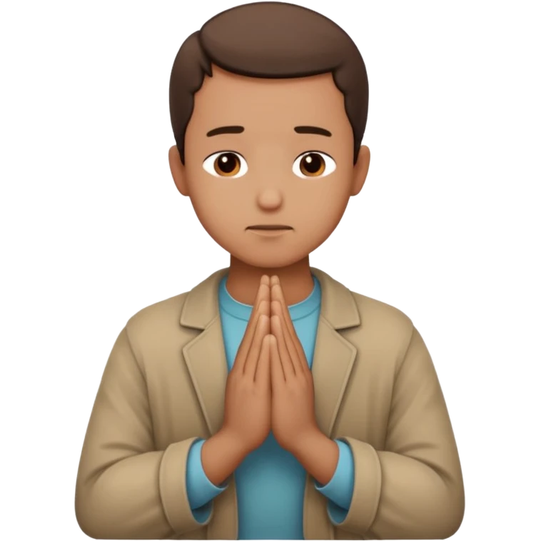 A moslem praying emoji