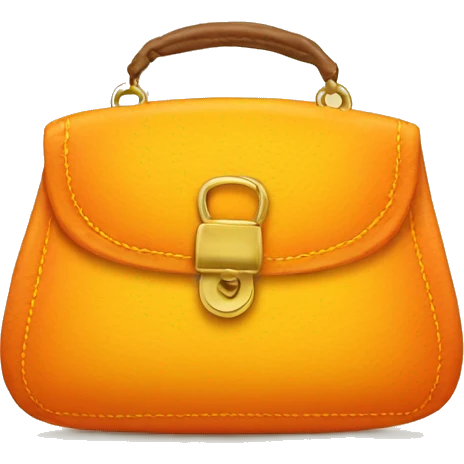 yellow and orange purse emoji