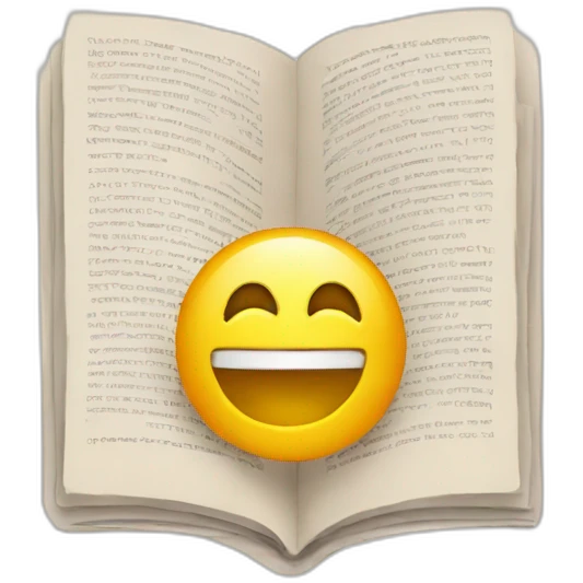 reading newsletter emoji