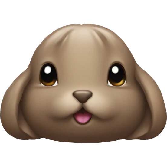 bunny poo emoji