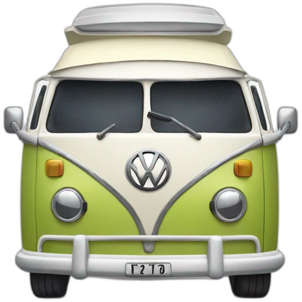 vw campervan emoji