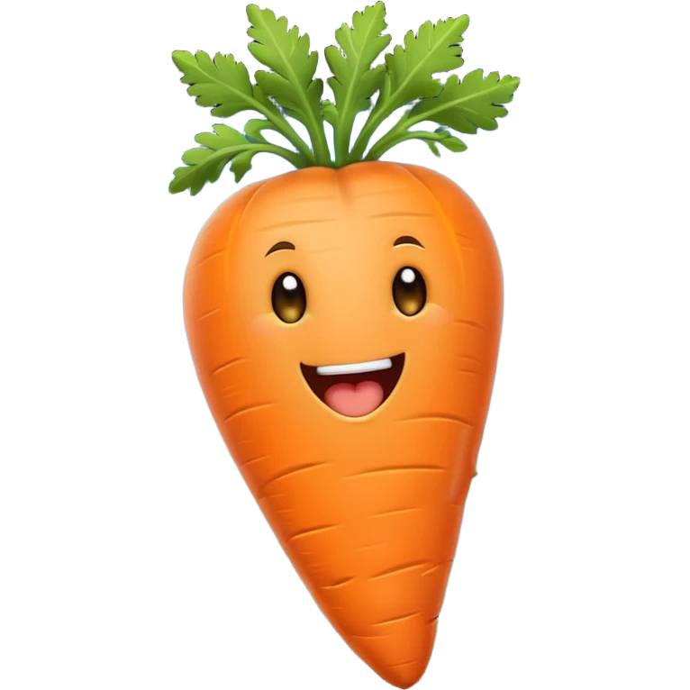 singing carrot emoji