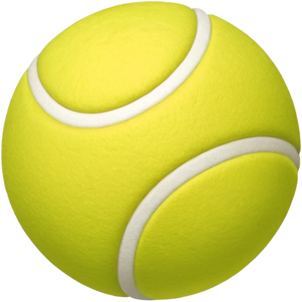 Tennis ball BF￼DI emoji
