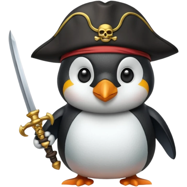 Penquin Pirate emoji