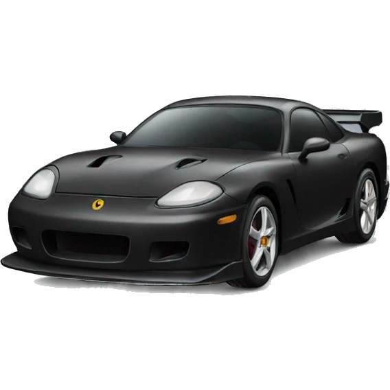 black race car  emoji