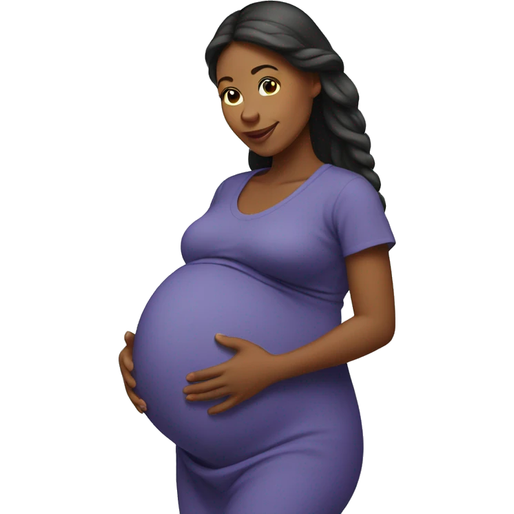 Pregnant mom  emoji