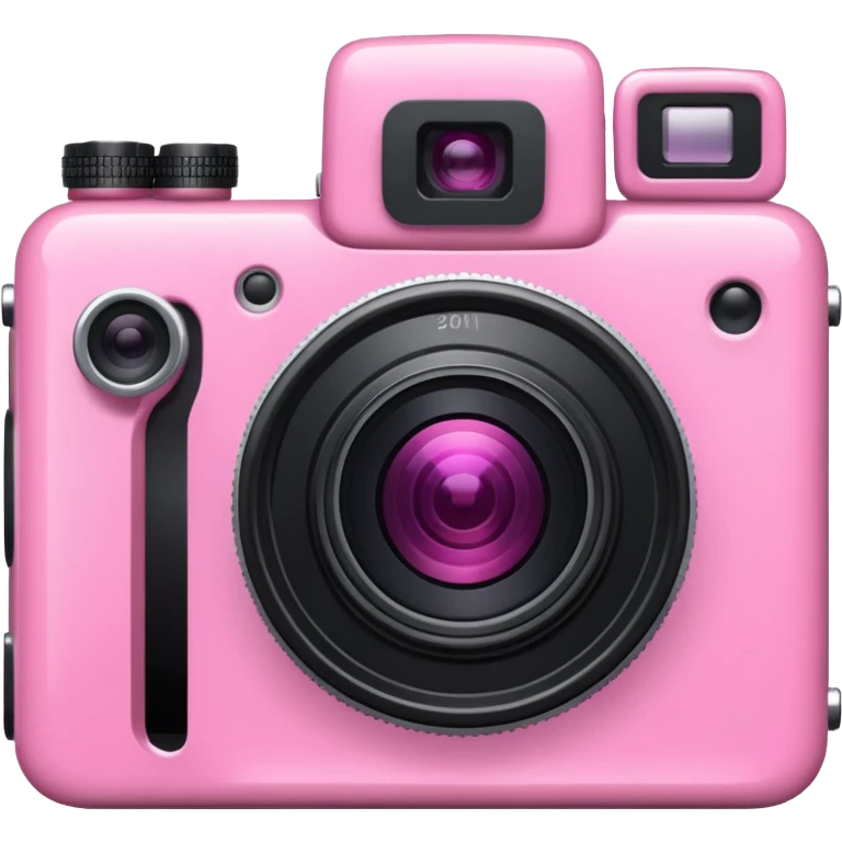 pink meet camera  emoji