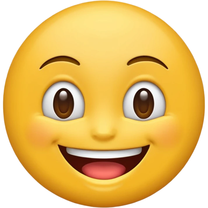 Create me a 🤣 like not have water on eyes emoji