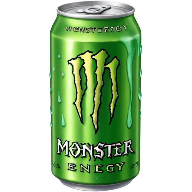 Monster energy drink emoji