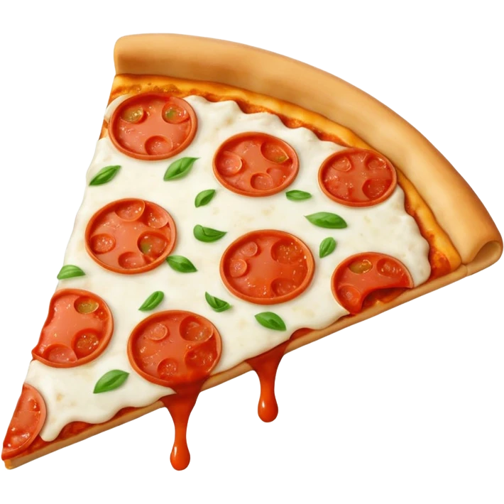 make me a Margherita Maxi Pizza with base, sauce and mozzarella emoji