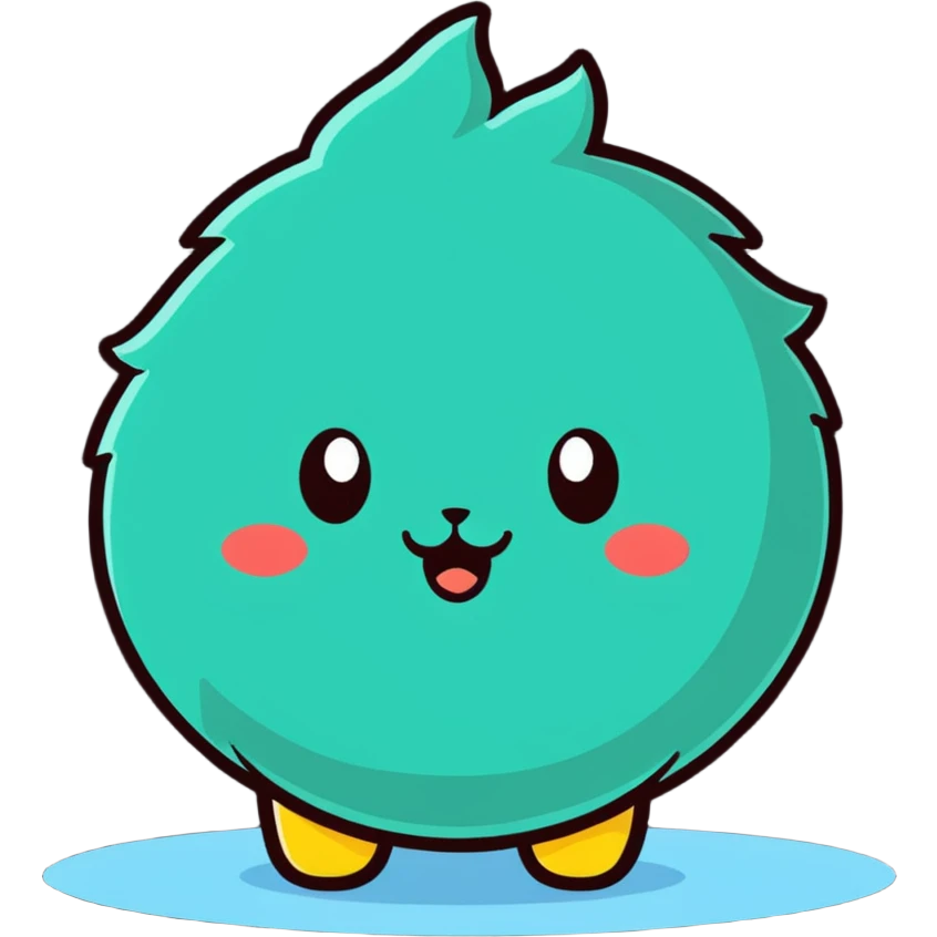 Wind as a playful puff emoji