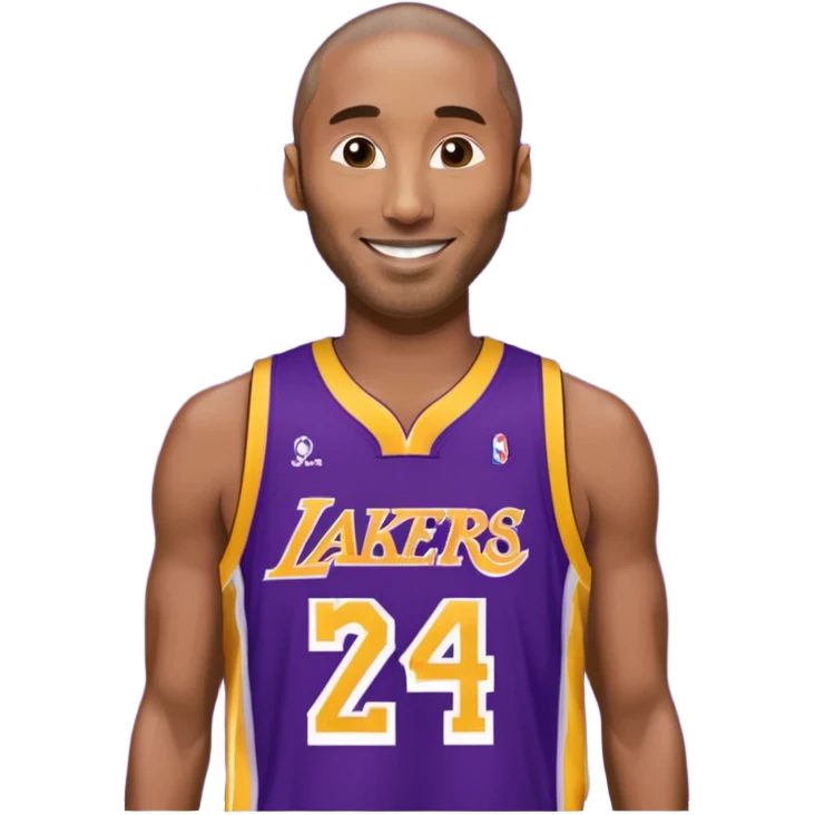 Kobe bryant jersey emoji