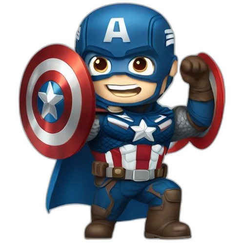 captain america emoji