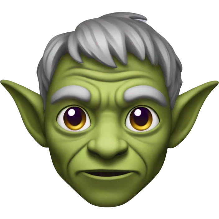 goblin with purple shorts emoji
