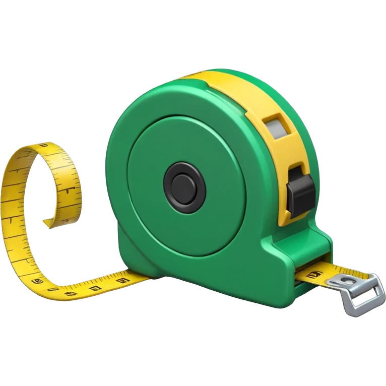 green measure tape emoji
