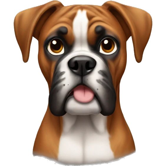 Boxer dog emoji