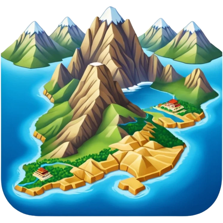 Peru map emoji