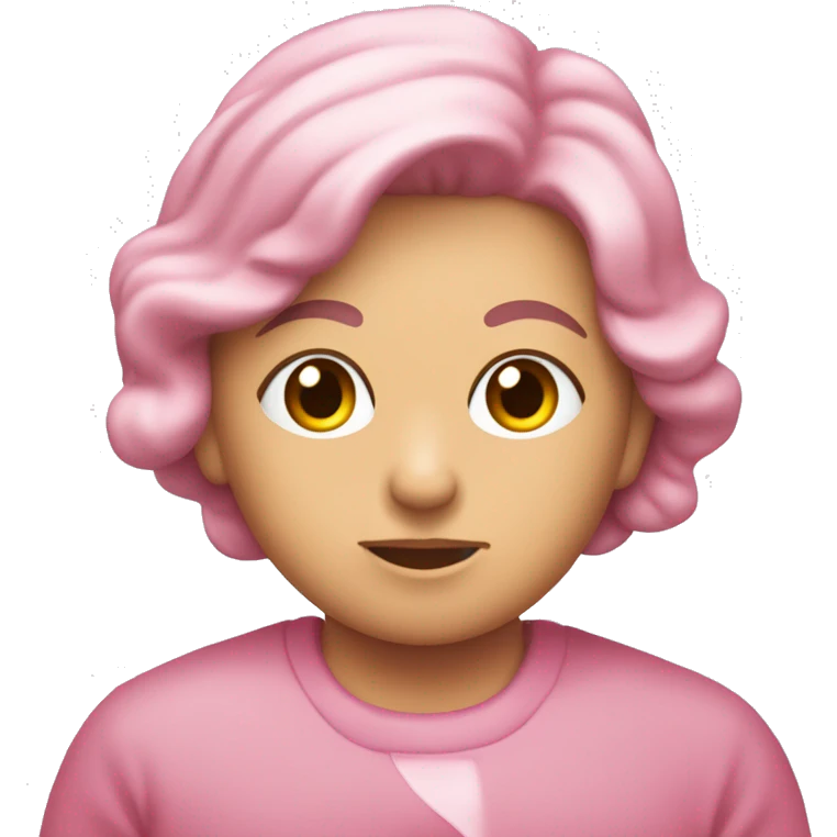 Moño rosa conmemorativo del Día Internacional contra el Cáncer de Mama emoji