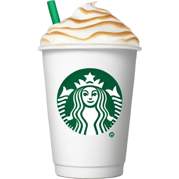 Starbucks latte  emoji