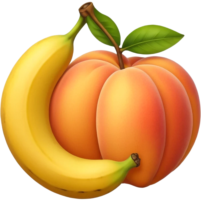 🍑🍌 emoji