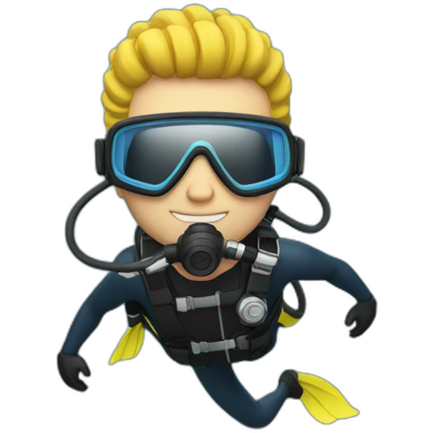 Scuba diver emoji