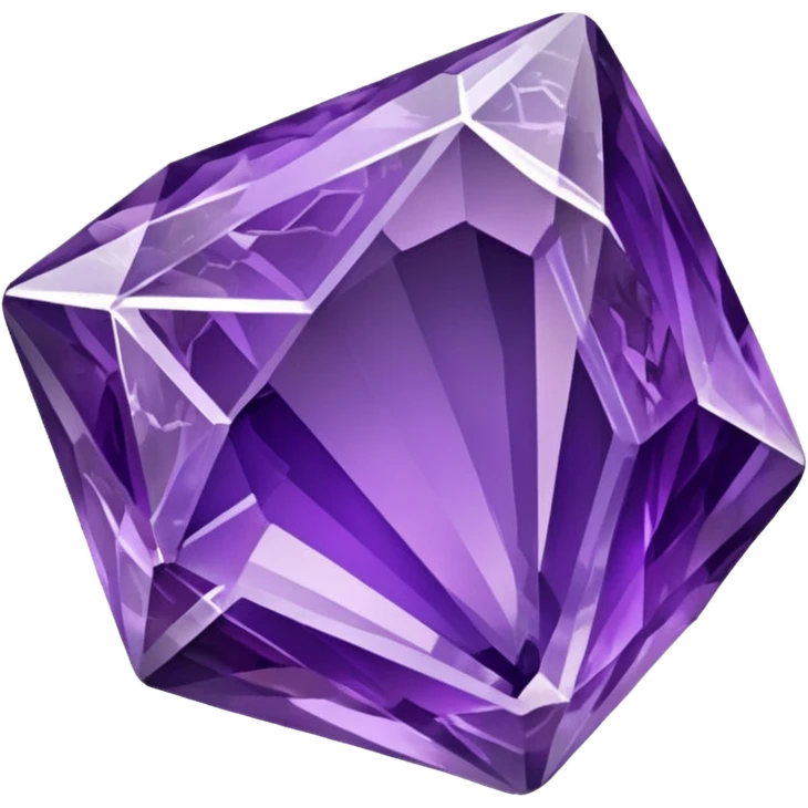 make a amethyst rock emoji emoji
