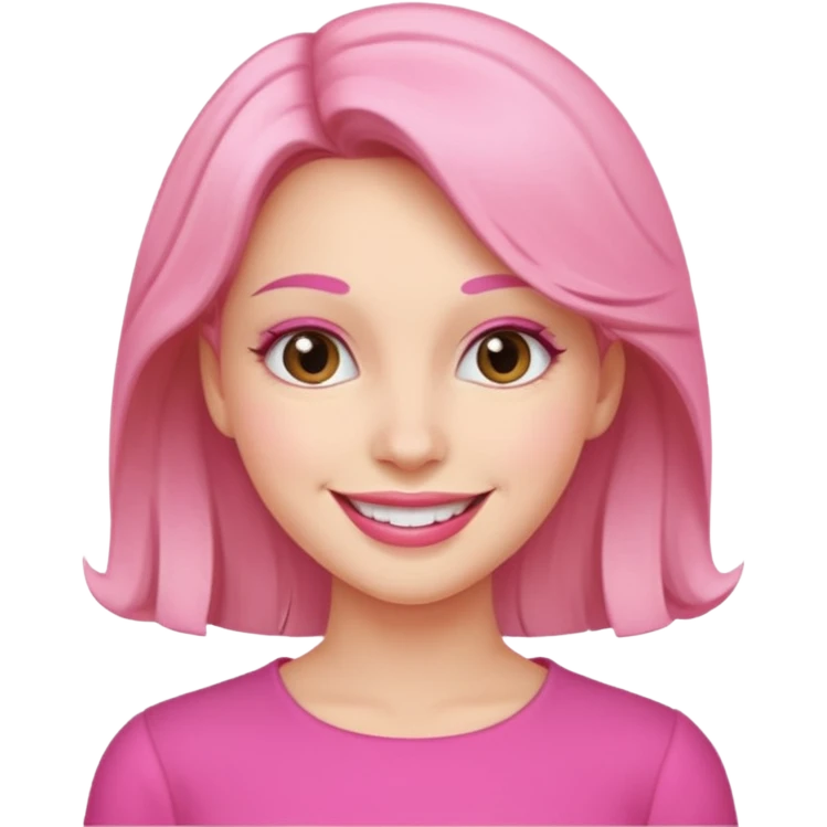 Pink couqette emoji